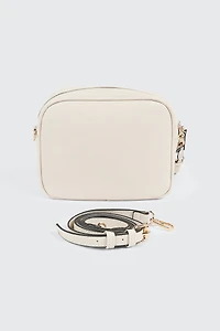 Sac bandoulière en faux cuir textur