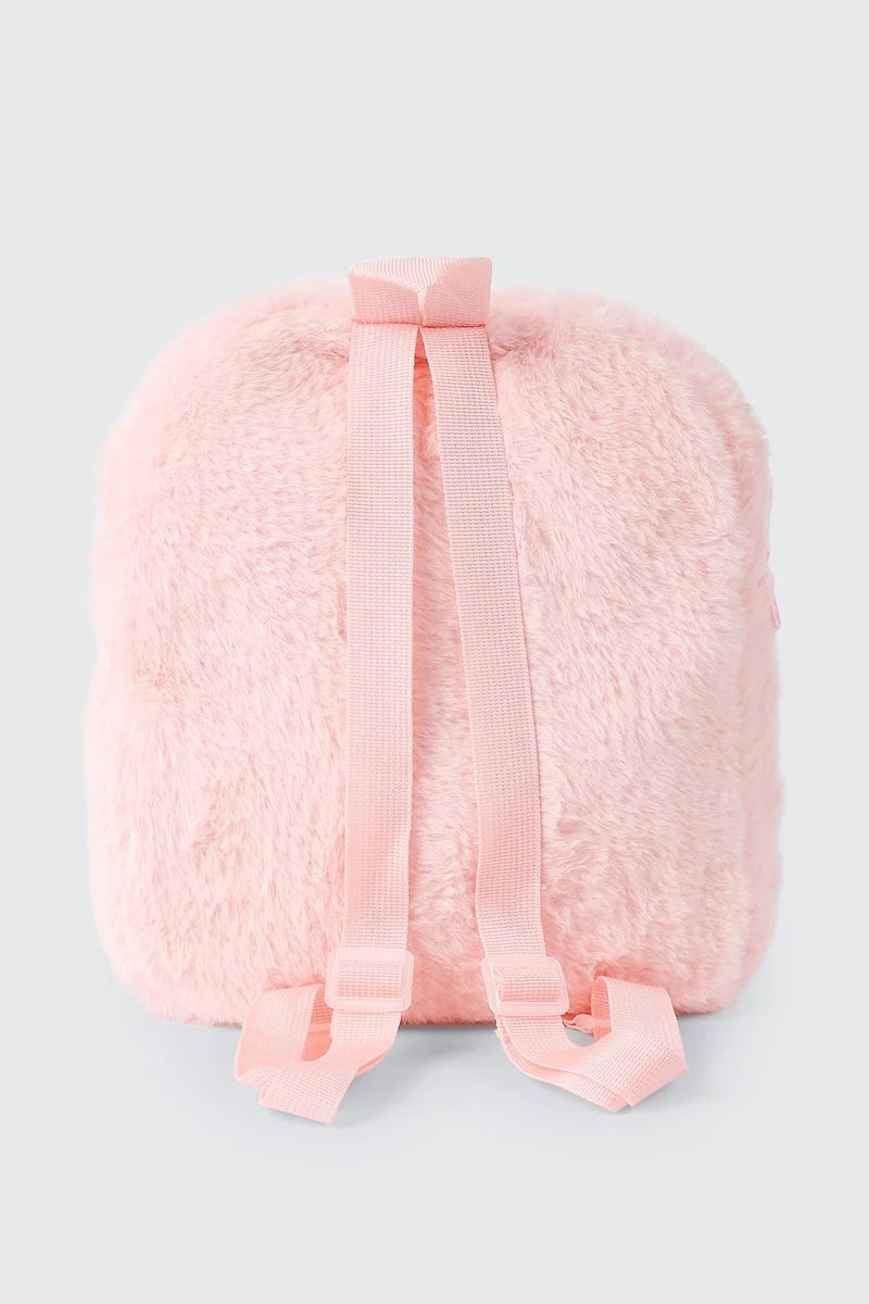 Plush Backpack with Bunny Plushie