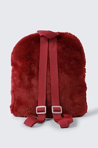 Sac à dos avec chaton en peluche