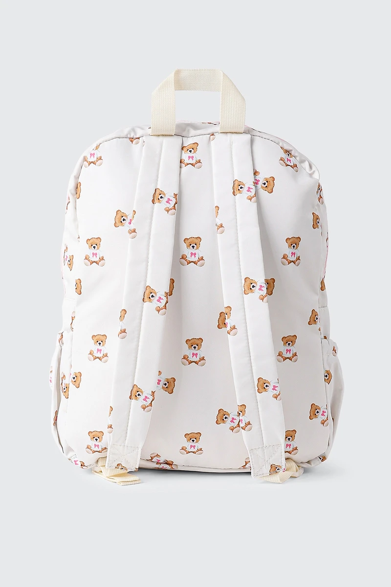 Sac à dos à imprimé ourson