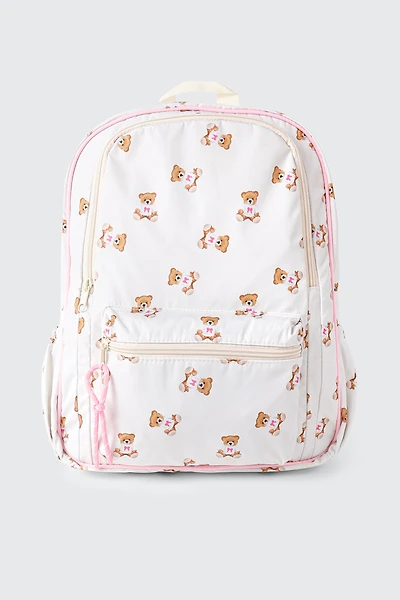 Sac à dos à imprimé ourson