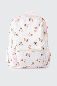Sac à dos à imprimé ourson