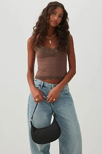 Woven Shoulder Bag