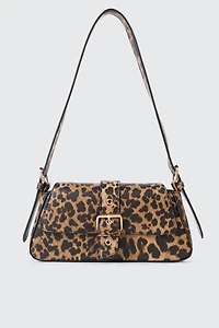 Leopard Print Shoulder Bag