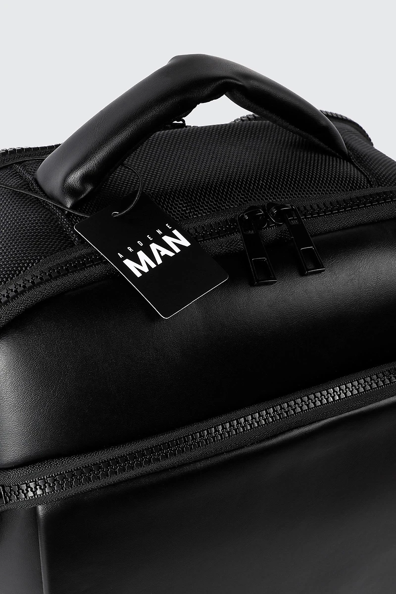 Backpack with Canvas Panels