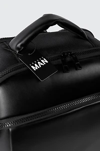 Backpack with Canvas Panels
