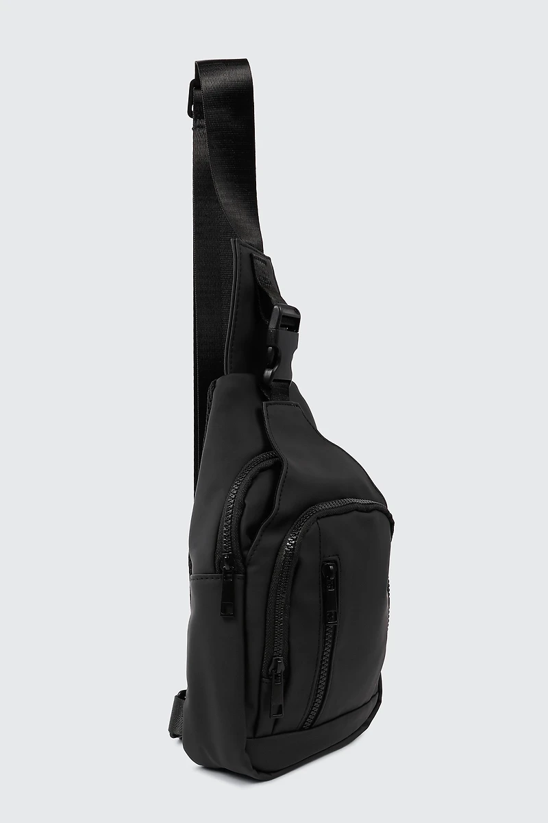 Rubberized Sling Backpack