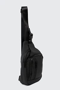 Rubberized Sling Backpack