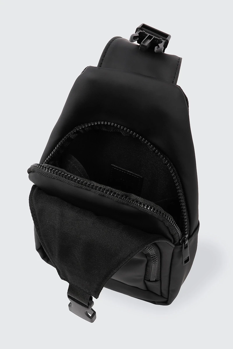 Rubberized Sling Backpack
