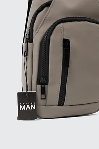 Rubberized Sling Backpack