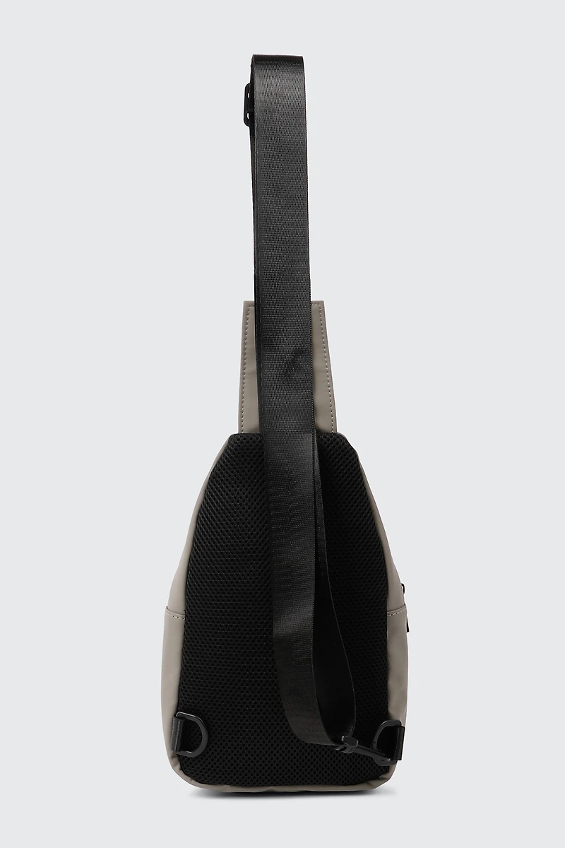 Rubberized Sling Backpack
