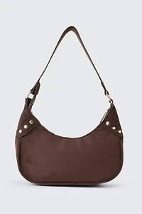 Sac d’épaule clouté en faux cuir | Ardene