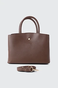 Sac fourre-tout structuré à fini texturé