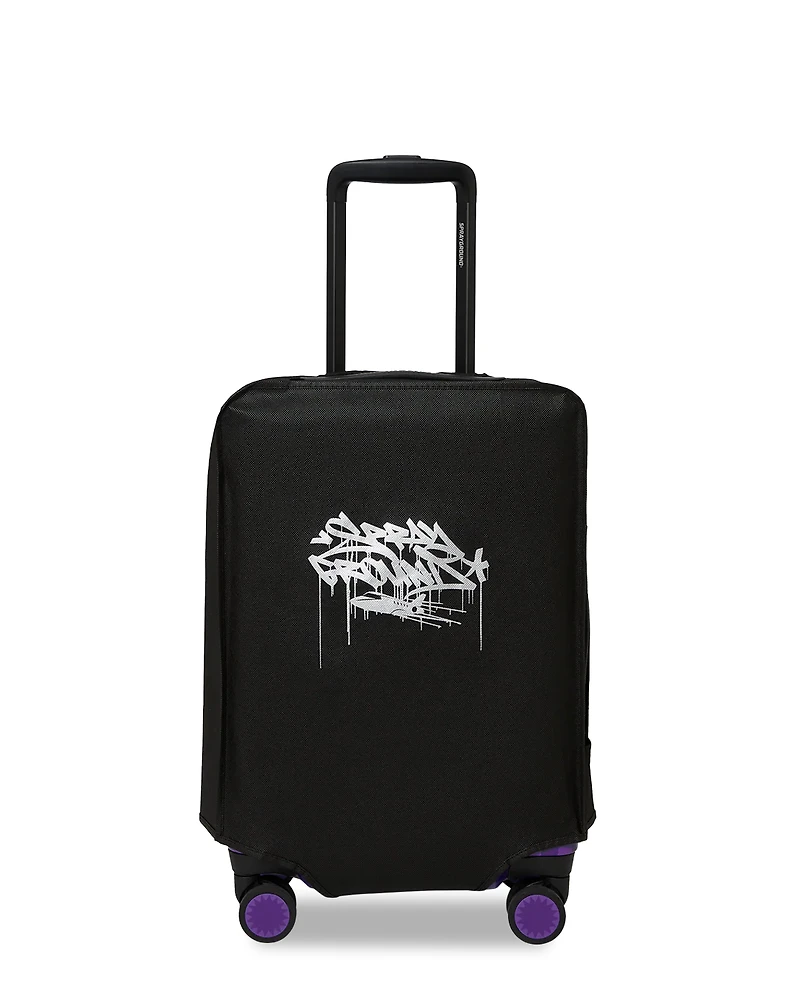 SPRAYGROUND: ALL SYSTEMS GO PURPLE SHARKS IN PARIS CARRY-ON LUGGAGE