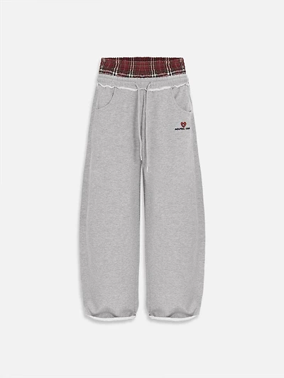 AELFRIC EDEN: DOUBLE WAIST BAAGGY SWEATPANTS