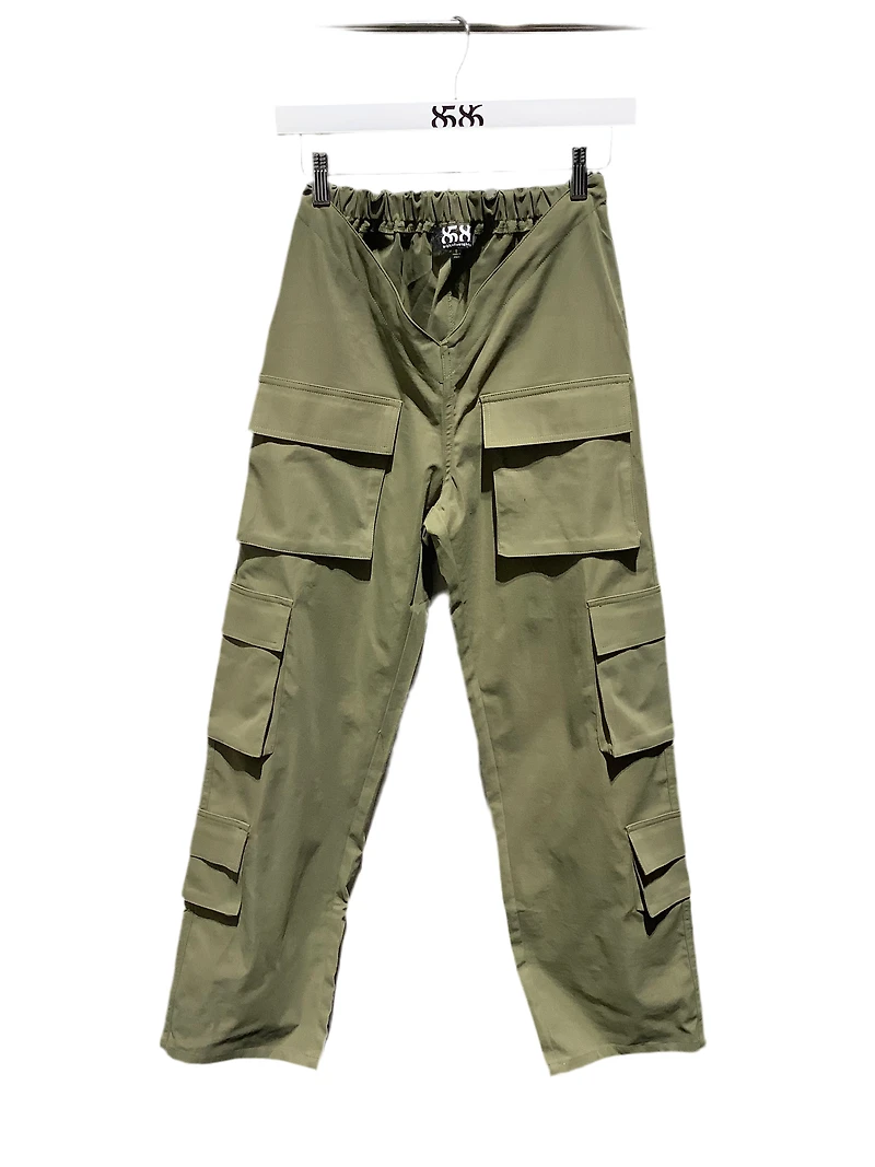 8586: V-CUT Cargo Pants