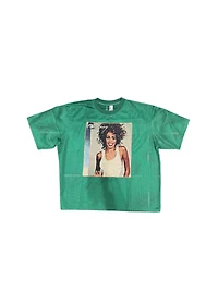 ANGEL GENTLE: WHITNEY TAPESTRY MESH SHIRT
