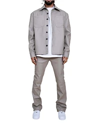 EPTM: MATEO WOVEN FAUX LEATHER PANTS