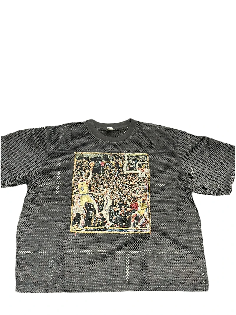 ANGEL GENTLE: LEBRON SHOT TAPESTRY JERSEY