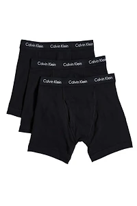 CALVIN KLEIN: BLACK BOXER BRIEF 3 PACK