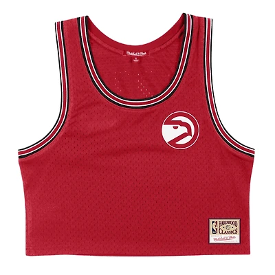 MITCHELL & NESS: NBA JERSEY CROP TANK