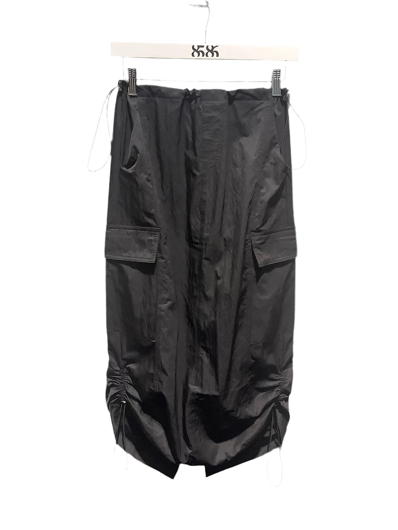 8586: PARACHUTE DRAWSTRING CARGO SKIRT