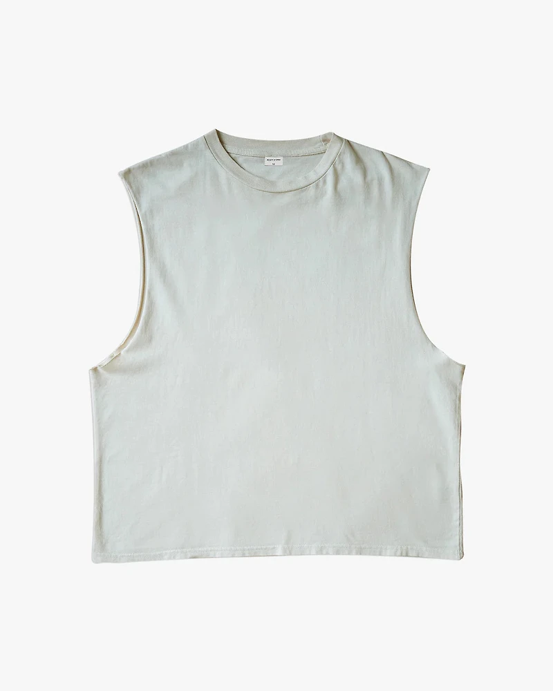 8586: SLEEVELESS MUSCLE TEE