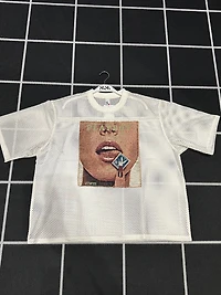 ANGEL GENTLE: PLAYBOY TAPESTRY MESH JERSEY