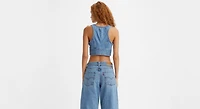 LEVIS: RAINE DENIM CROP TOP