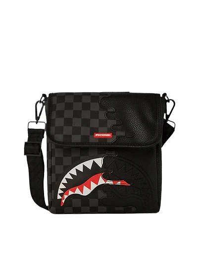 SPRAYGROUND: UNFINISHED SHARK MESSENGER SLING