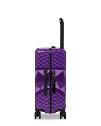SPRAYGROUND: ALL SYSTEMS GO PURPLE SHARKS IN PARIS CARRY-ON LUGGAGE