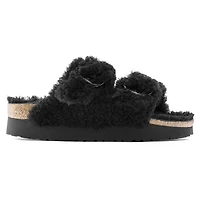 BIRKENSTOCK: ARIZONA BIG BUCKLE SHEARLING PLATFORM
