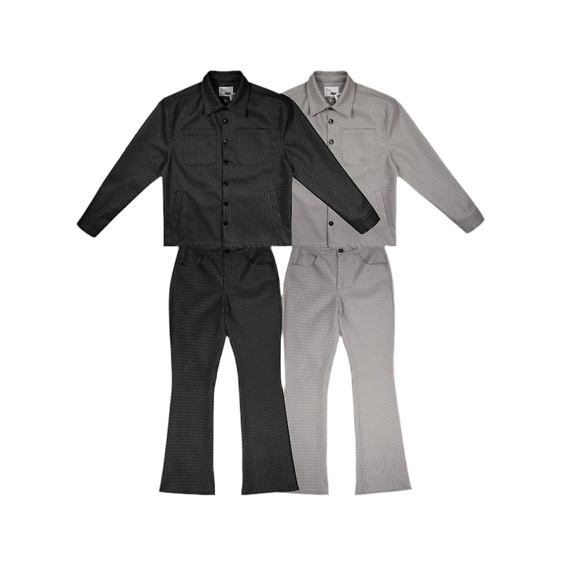 EPTM: MATEO WOVEN FAUX LEATHER PANTS