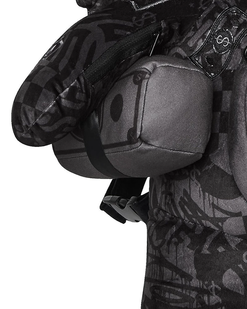 SPRAYGROUND: 3AM CHECK BEAR BACKPACK