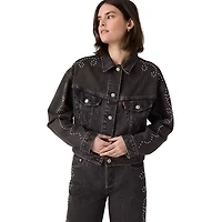 LEVIS: 90s BEJEWLED TRUCKER JACKET