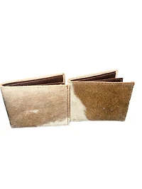 8586: COWHIDE FUR WALLLET