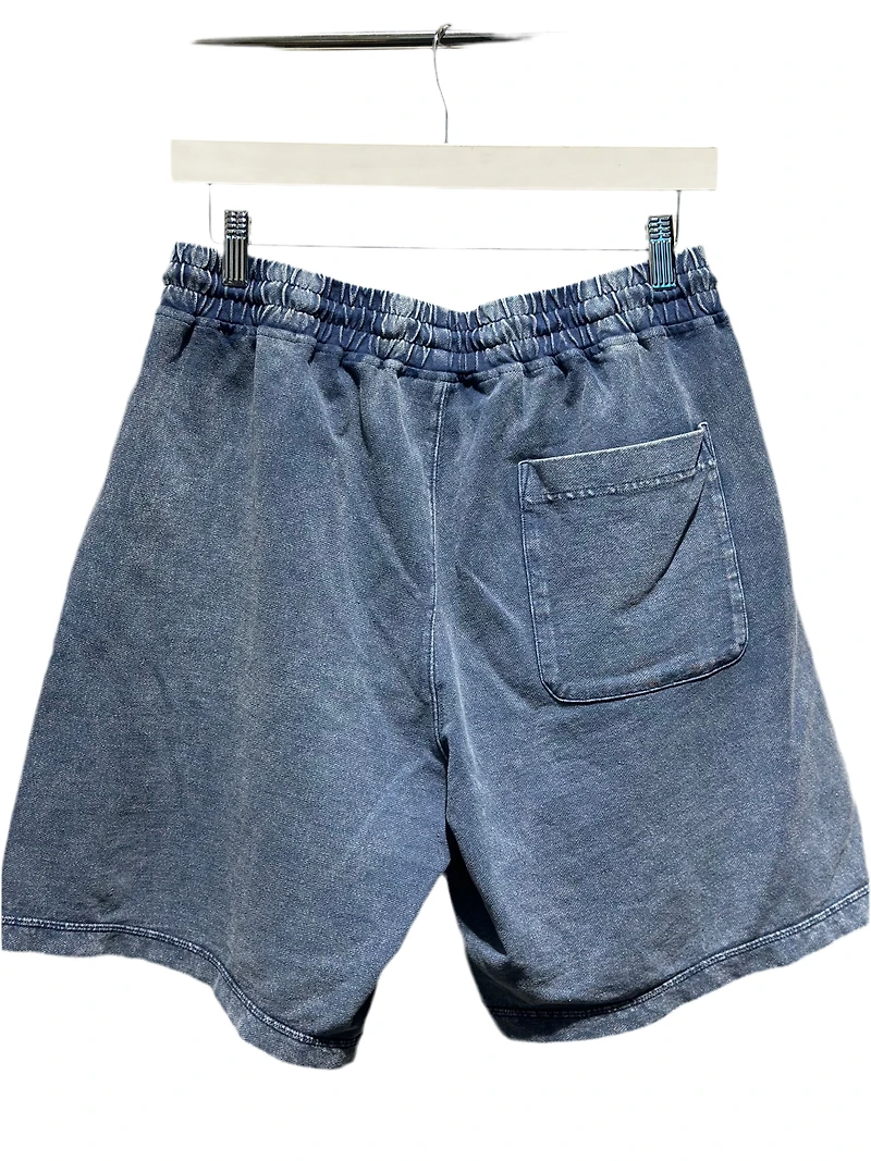ALPHA STYLE DRAKE SNOW WASH KNIT SHORTS