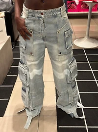 Knotwtr 10 pocket denim pants