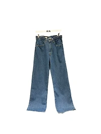 LEVIS: BRAIDED RIBCAGE WIDE LEG JEANS