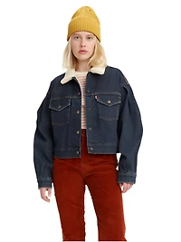 LEVIS PREMIUM: SHERPA DENIM JACKET