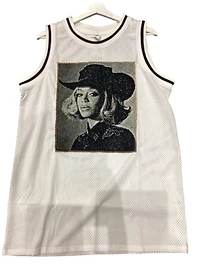 ANGEL GENTLE: B. CARTER JERSEY MESH TANK