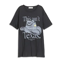 THE LAUNDRY ROOM: THIS AINT TEXAS OVERSIZED TEE