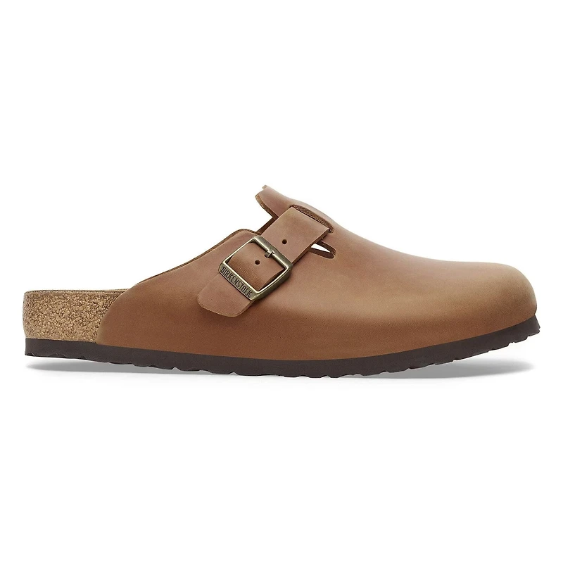 BIRKENSTOCK: BOSTON OILED LEATHER (COGNAC)
