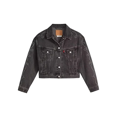 LEVIS: 90s BEJEWLED TRUCKER JACKET