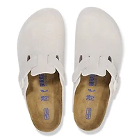 BIRKENSTOCK: BOSTON BS- ANTIQUE WHITE