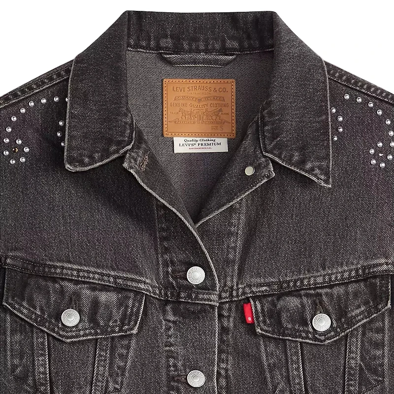 LEVIS: 90s BEJEWLED TRUCKER JACKET