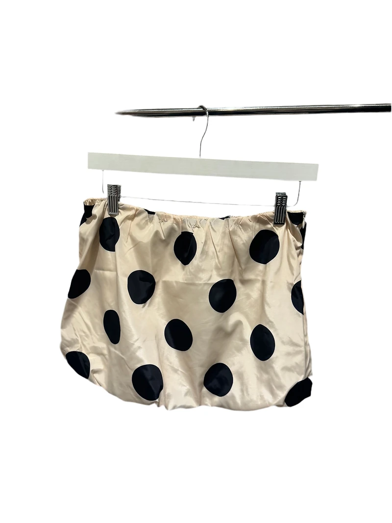 8586: POLKA DOT WOVEN SKIRT