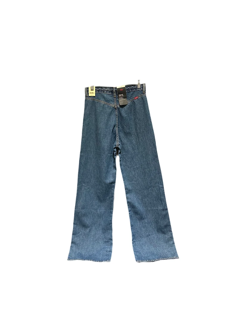 LEVIS: BRAIDED RIBCAGE WIDE LEG JEANS