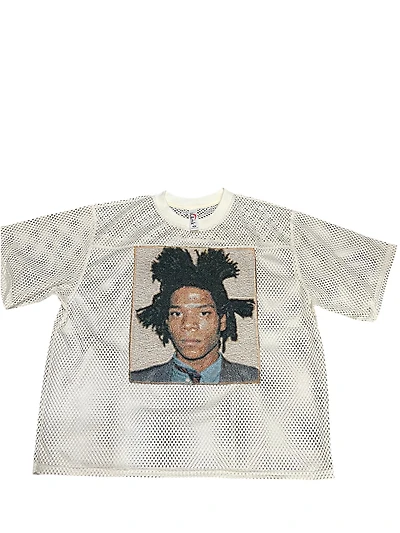 ANGEL GENTLE: BASQUIAT JERSEY MESH