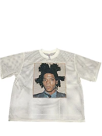 ANGEL GENTLE: BASQUIAT JERSEY MESH